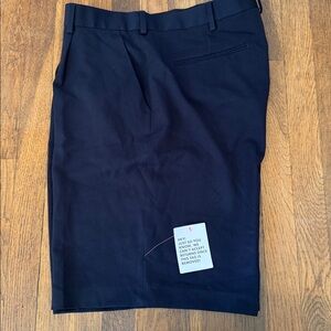 🩳 Men’s ASOS navy blue pleated dress shorts. Size 38” waist. NWT.
